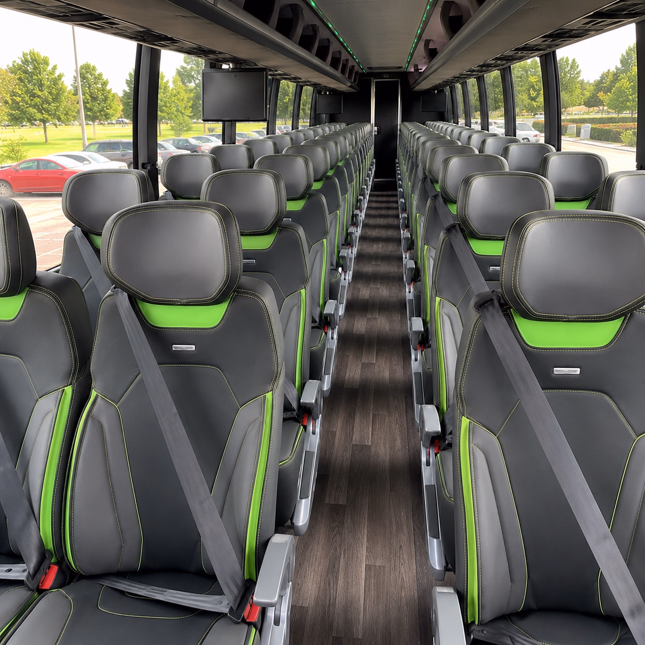 lehi concert transportation onboard seating