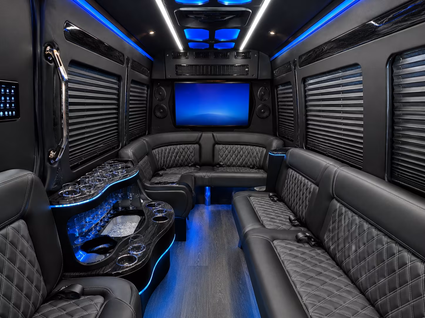 lehi wedding transportation onboard seating